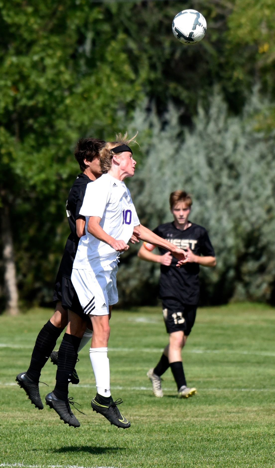 Butte boys soccer at West